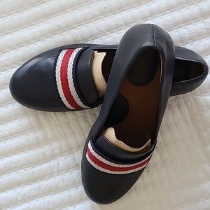 Boc navy blue loafers